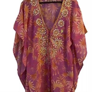 Lucky & Coco Swimsuit Cover Up Medium